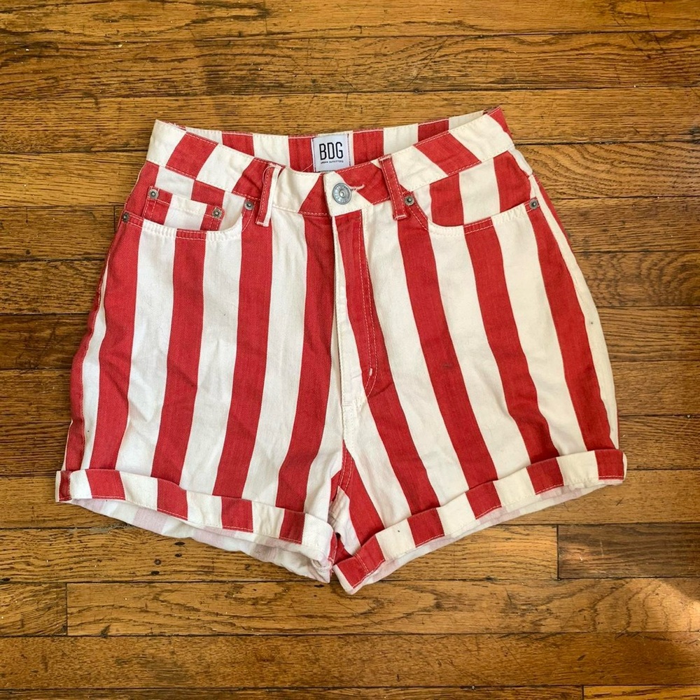 BDG Striped Shorts